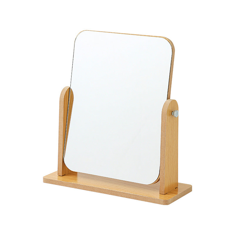 Wooden Makeup Mirror