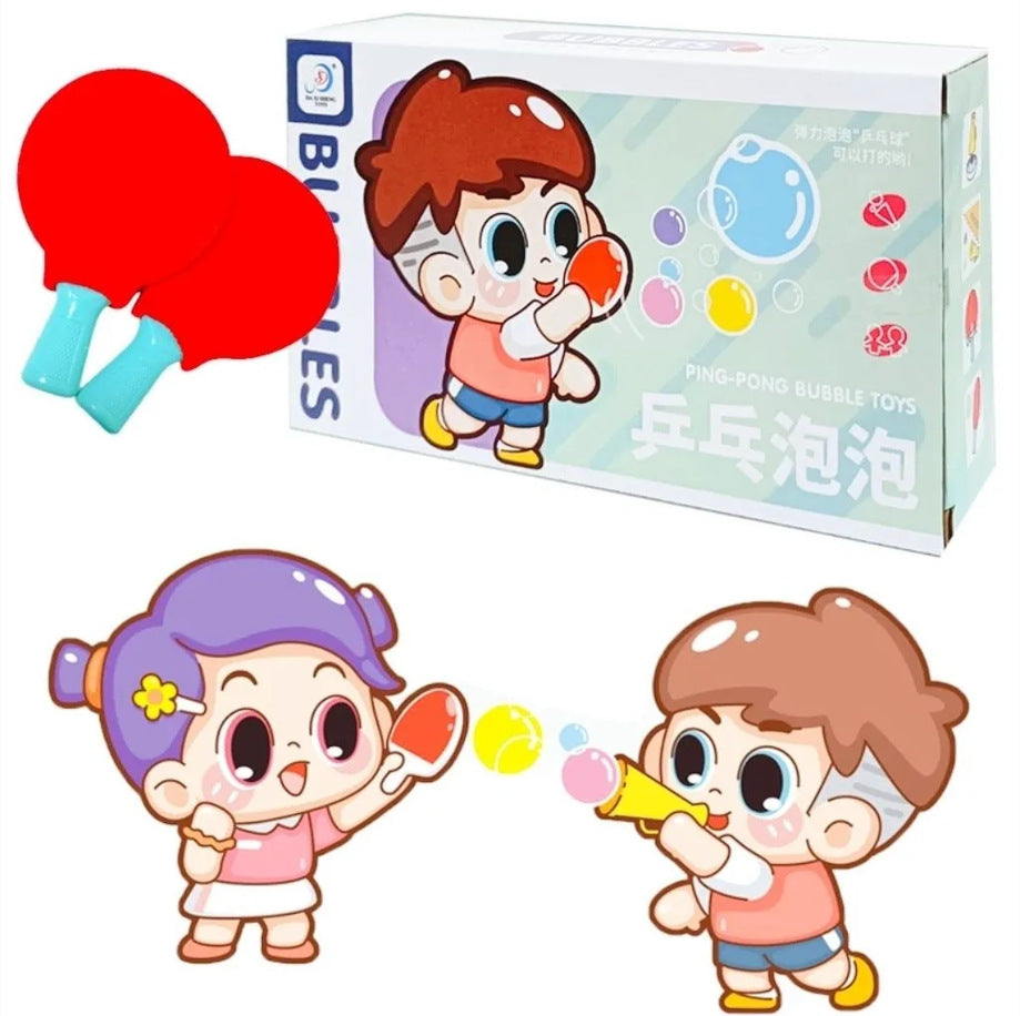 Elastic Bubble Blowing Ping Pong Balls for Kids Outdoor Play