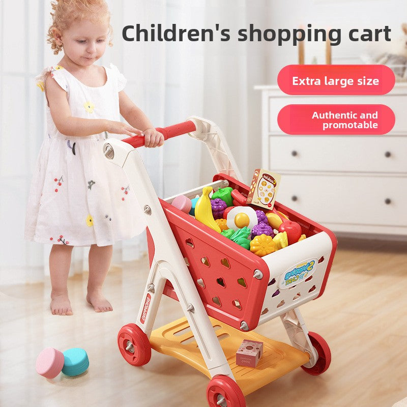 Kids Shopping Cart Toy Set