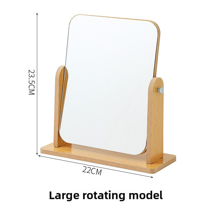 Wooden Makeup Mirror