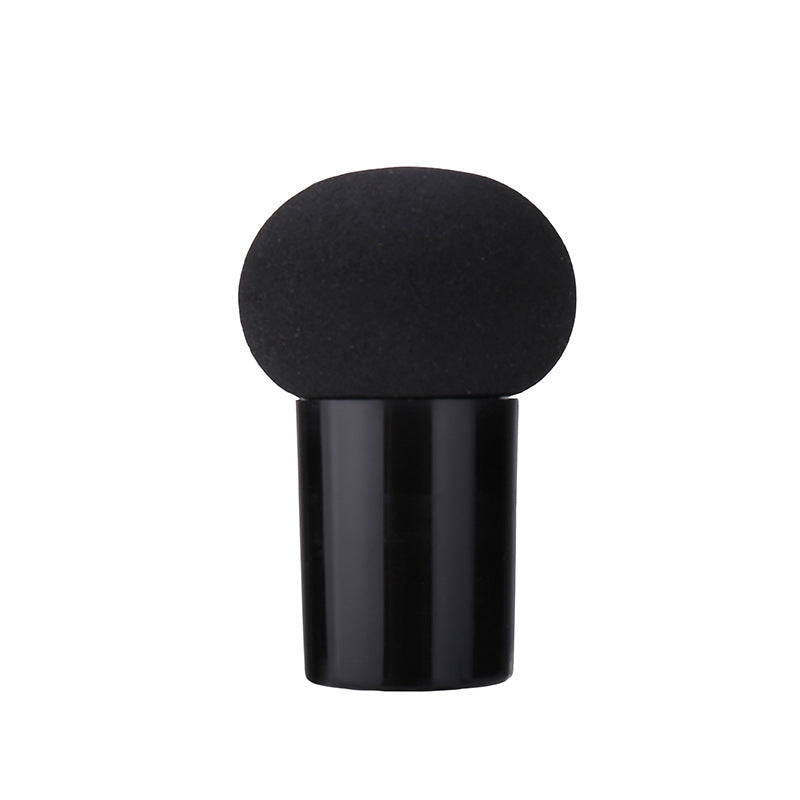 Mushroom Head Makeup Sponge Puff with Handle
