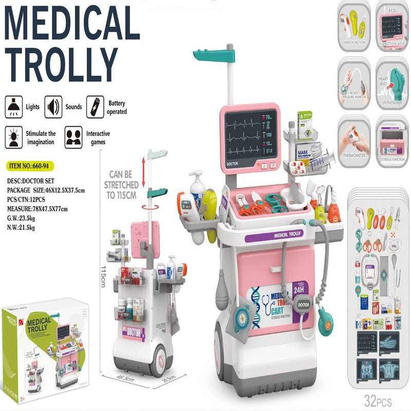 Children Doctor Pretend Play Set