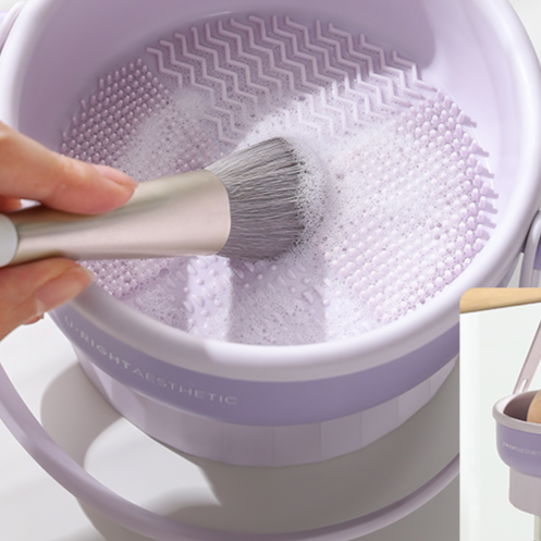 Makeup Brush Cleaning Bowl